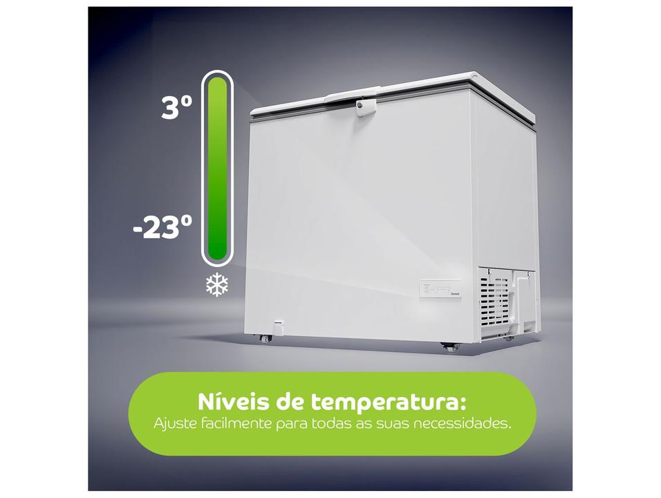 Freezer Horizontal Consul 1 Porta 307L CHA31MB - 1