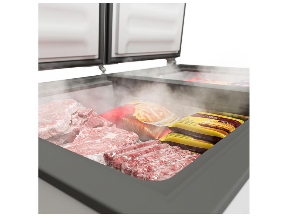 Freezer Horizontal Consul 2 Portas 410L CHB42MB - 5