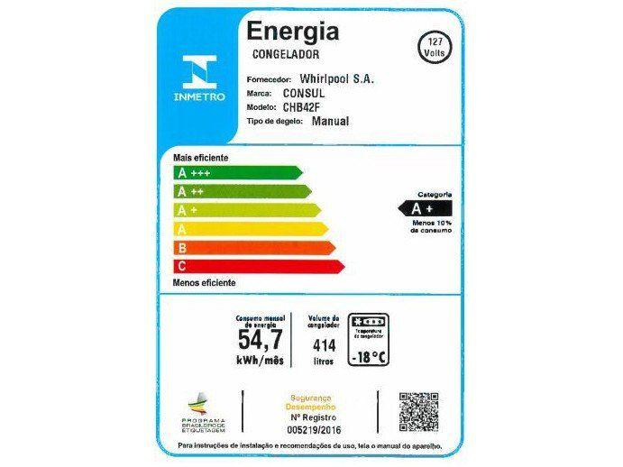 Freezer Horizontal Consul 2 Portas 414L CHB42FBANA - 4