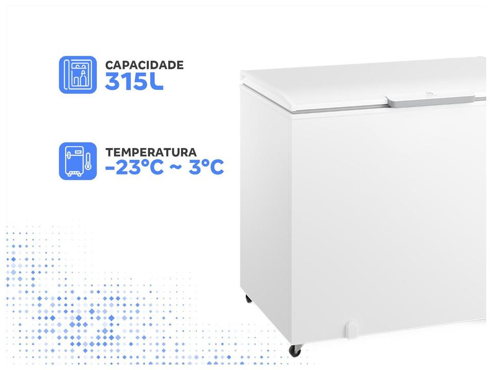 Freezer Horizontal Electrolux 315L 1 Porta Inverter HI330T - 3