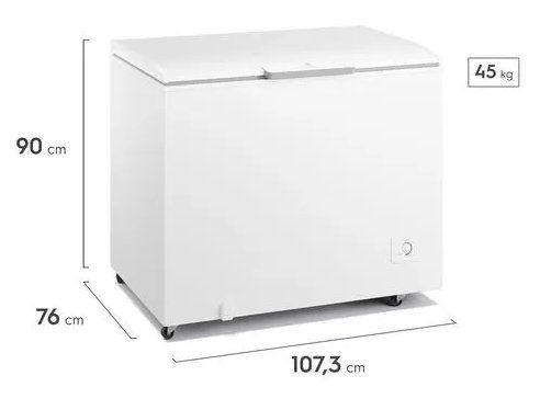 Freezer Horizontal Electrolux 315L 1 Porta Inverter HI330T - 5