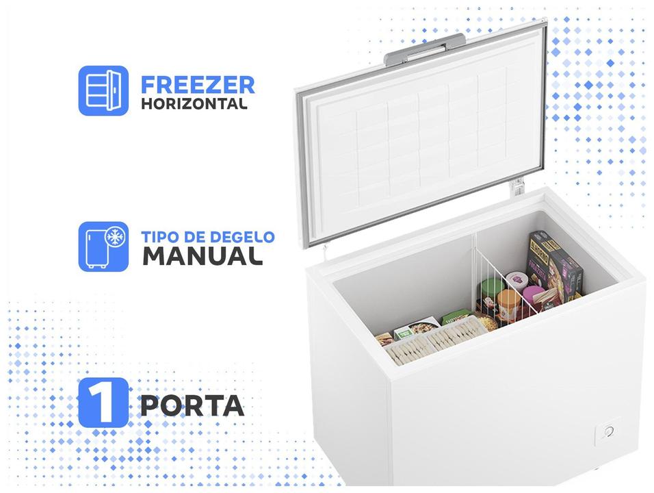 Freezer Horizontal Electrolux 315L 1 Porta Inverter HI330T - 2