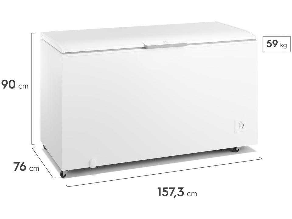 Freezer Horizontal Electrolux Cycle Defrost 1 Porta 513L HI550 - 6