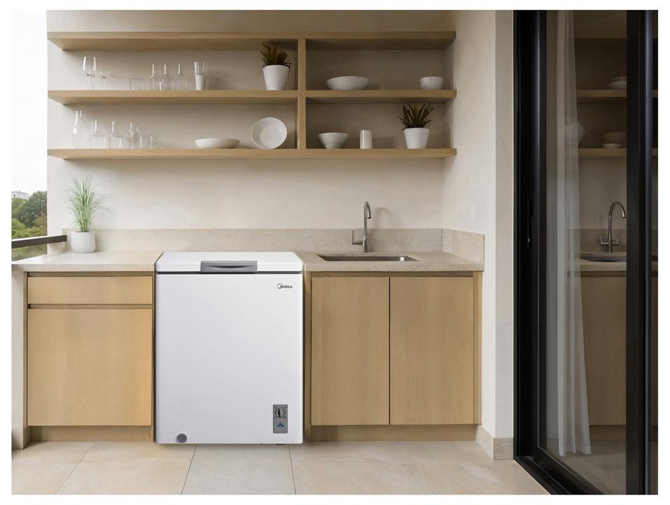 Freezer Horizontal Midea 1 Porta 142L Inverter MDRC207SFZ013 - 3