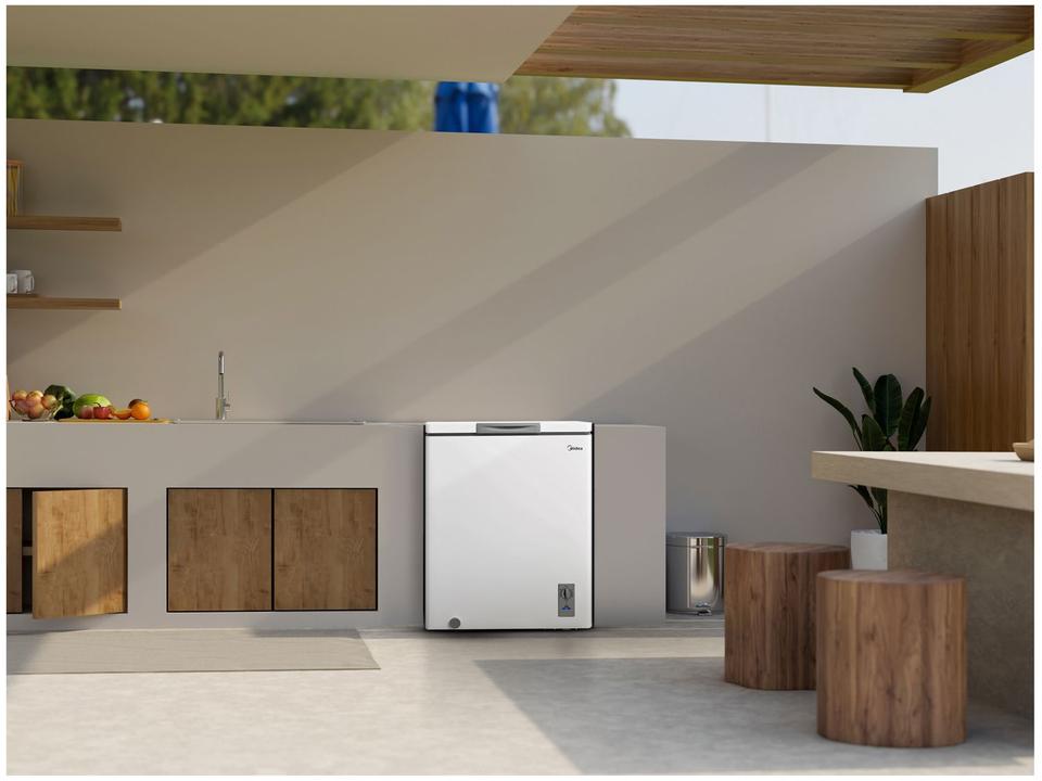 Freezer Horizontal Midea 145L MDRC207SLA012 - 3