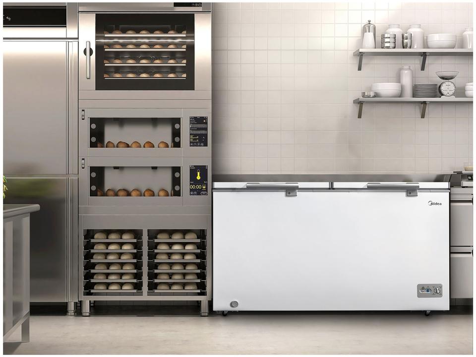 Freezer Horizontal Midea 2 Portas 362L MDRC522FZD011 - 9