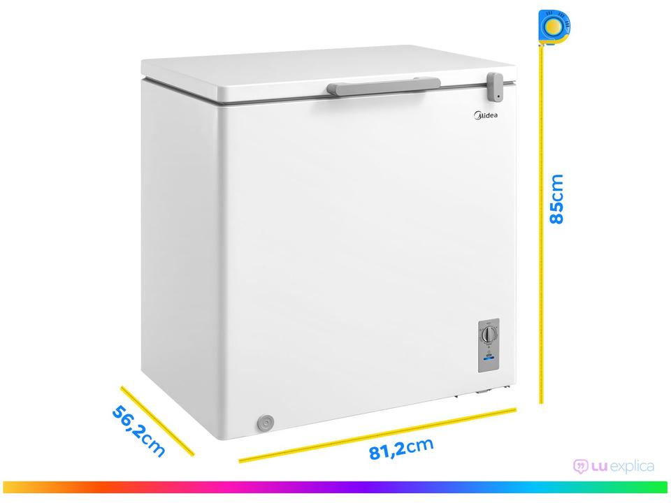 Freezer Horizontal Midea 200L MDRC280SLA011 - 4
