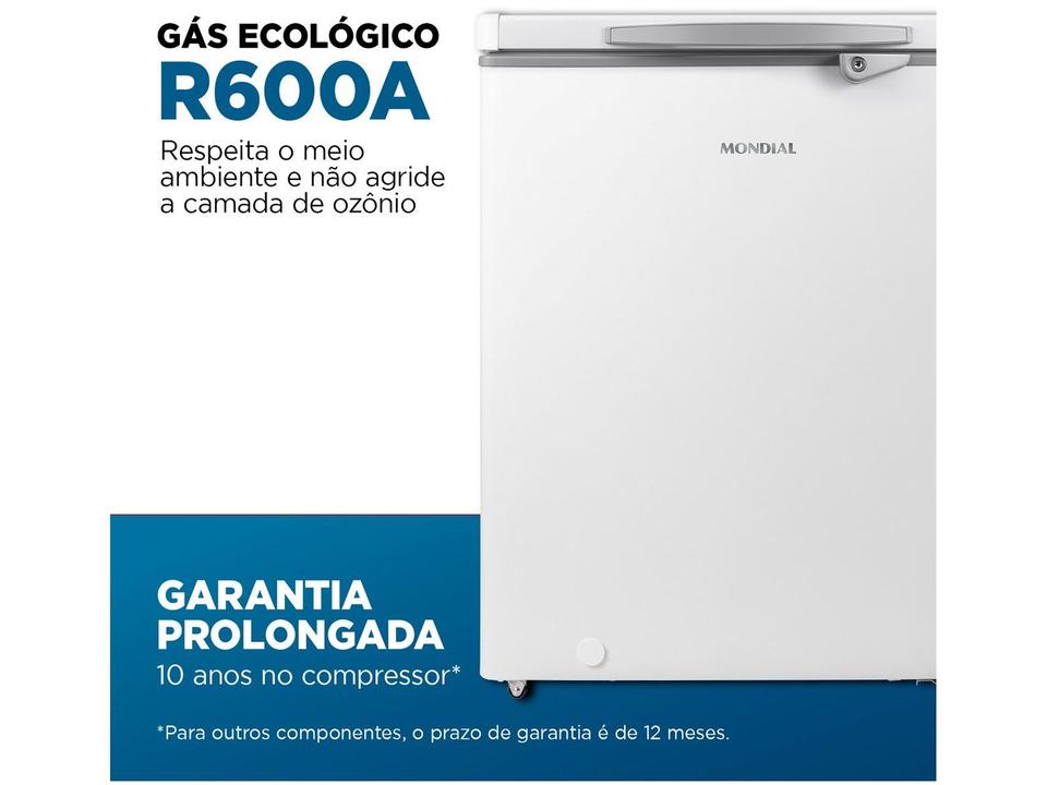 Freezer Horizontal Mondial 150L FHZ-01-W150 73111-01 - 5