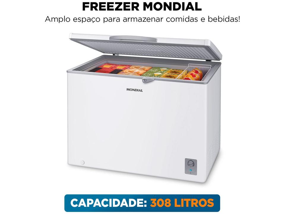 Freezer Horizontal Mondial 308L FHZ-01-W-320 73112-01 - 1