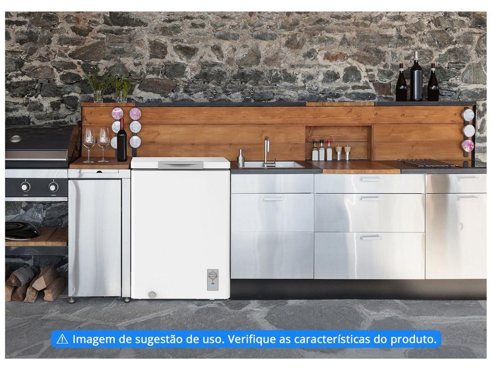 Freezer Industrial Horizontal 1 Porta Midea 100L - 1