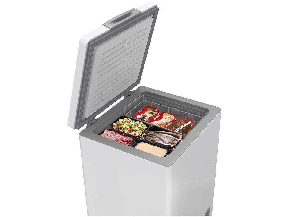 Freezer Industrial Horizontal 1 Porta Midea 100L - 4