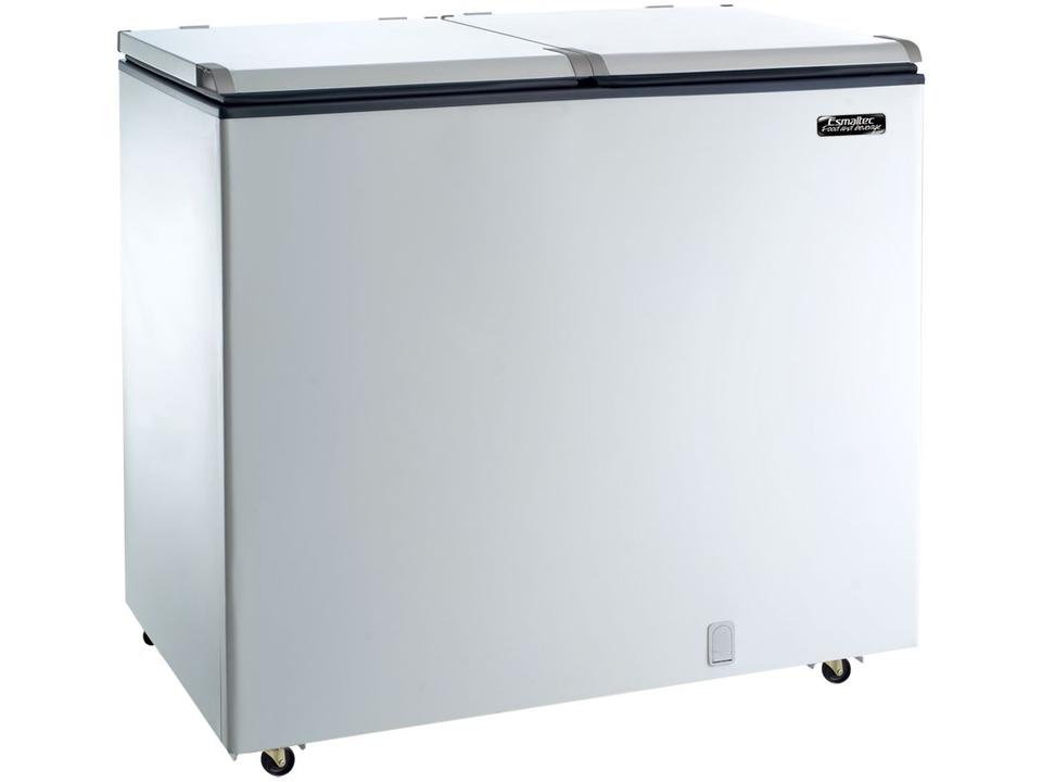 Freezer Industrial Horizontal 2 Portas 303L - Esmaltec ECH350 - 220 V