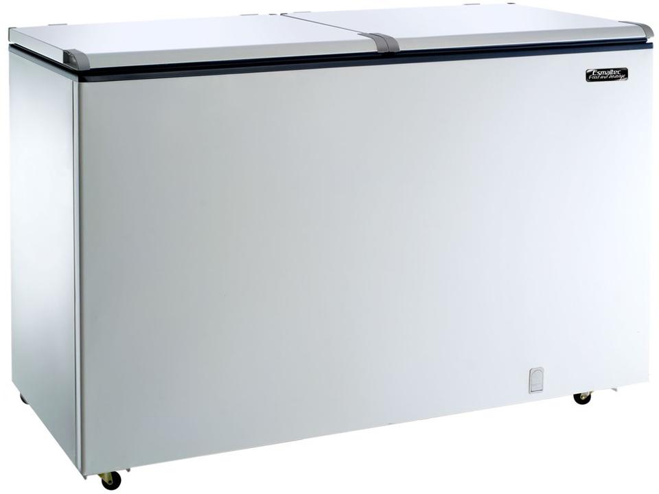 Freezer Industrial Horizontal 2 Portas 437L - Esmaltec ECH500 - 110 V