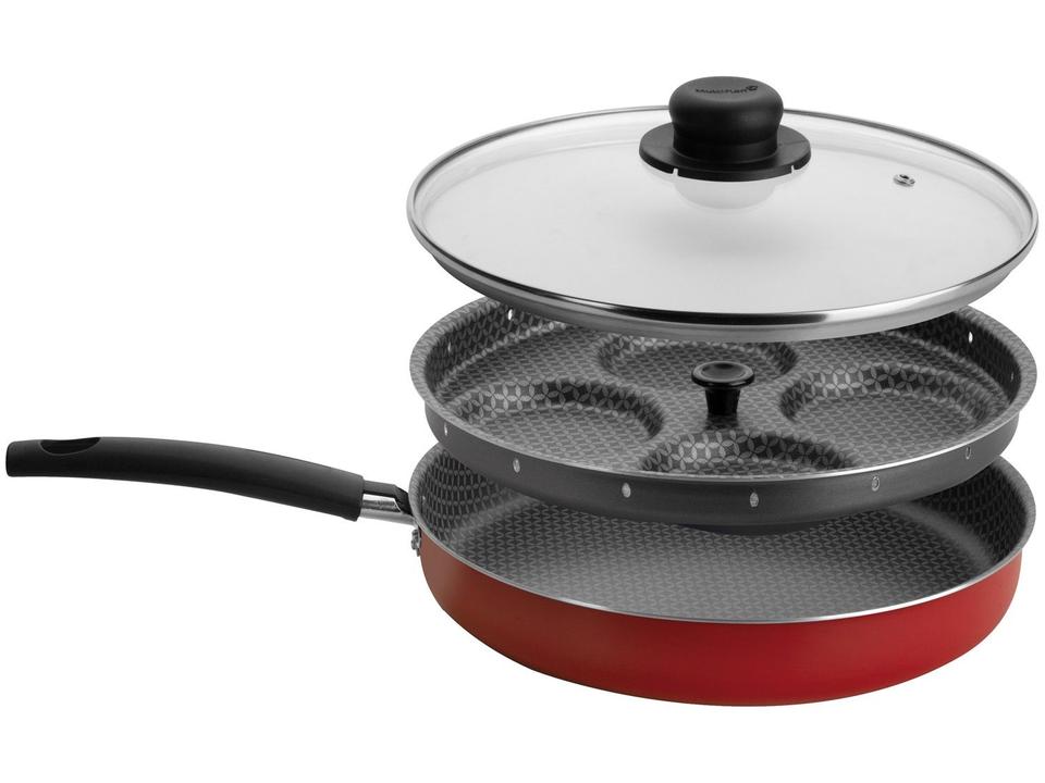 Frigideira 4 Ovos Antiaderente Multiflon - 1