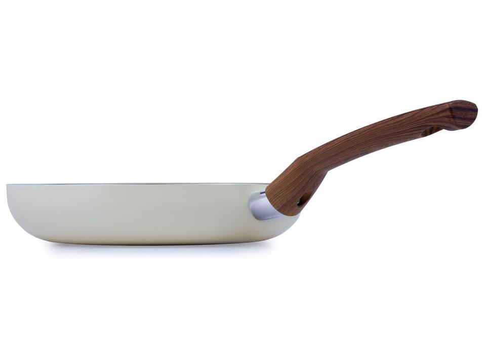 Frigideira Antiaderente Cerâmico Multiflon de Alumínio Indução Capadócia Bege 20cm - 2