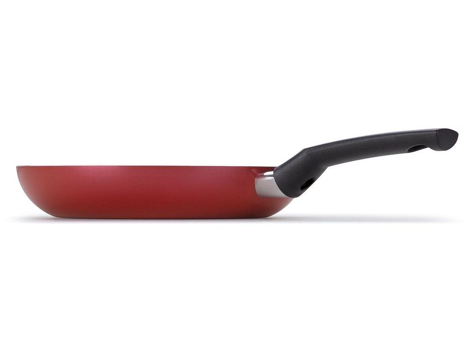 Frigideira Antiaderente Multiflon de Alumínio Amora Vermelha 28cm - 3