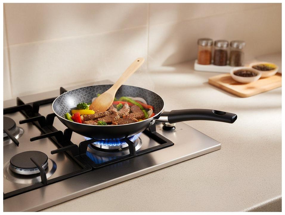 Frigideira Antiaderente Multiflon de Alumínio Gourmet Cinza 28cm - 2