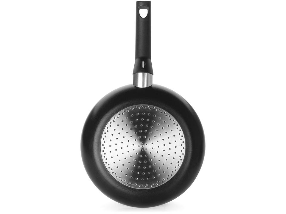 Frigideira Antiaderente Multiflon de Alumínio Induct Preta 20cm - 2