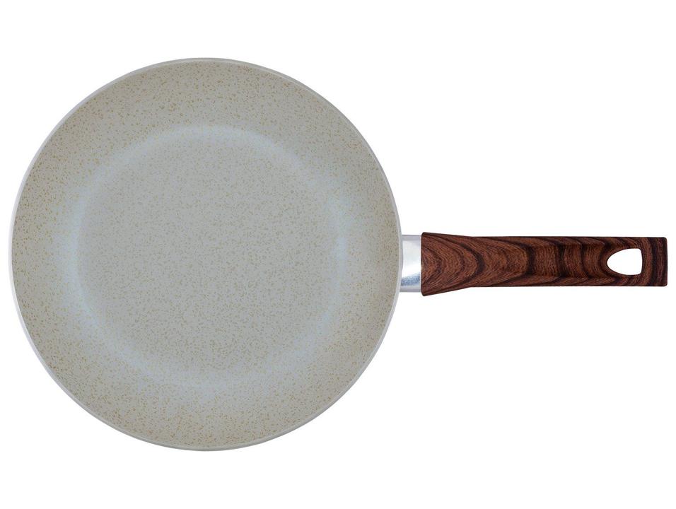 Frigideira Antiaderente Multiflon de Alumínio Petra Bege 20cm - 3