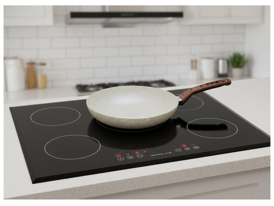 Frigideira Antiaderente Multiflon de Alumínio Petra Bege 20cm - 1