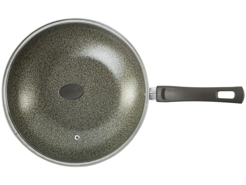 Frigideira Antiaderente Multiflon Wok de Alumínio Ekó Verde 28cm - 3