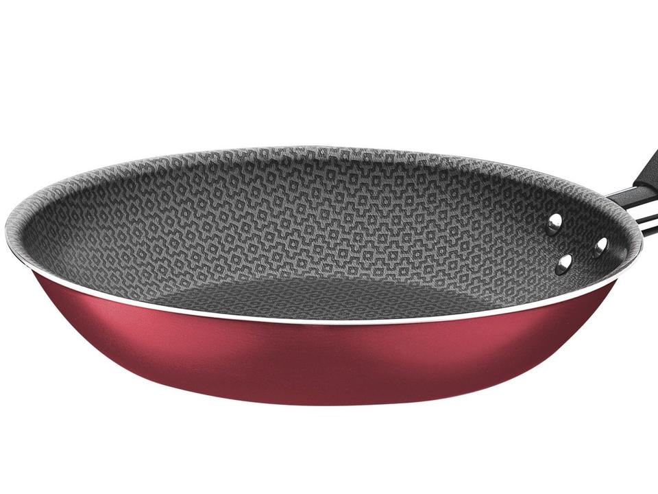 Frigideira Antiaderente Tramontina Alumínio Loreto 20380716 Vermelha 16cm - 2