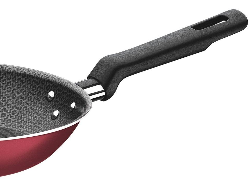 Frigideira Antiaderente Tramontina Alumínio Loreto 20380716 Vermelha 16cm - 3