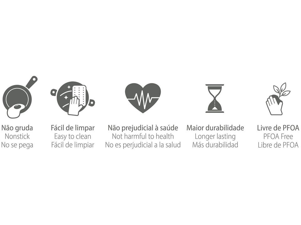Frigideira Antiaderente Tramontina de Alumínio - 4