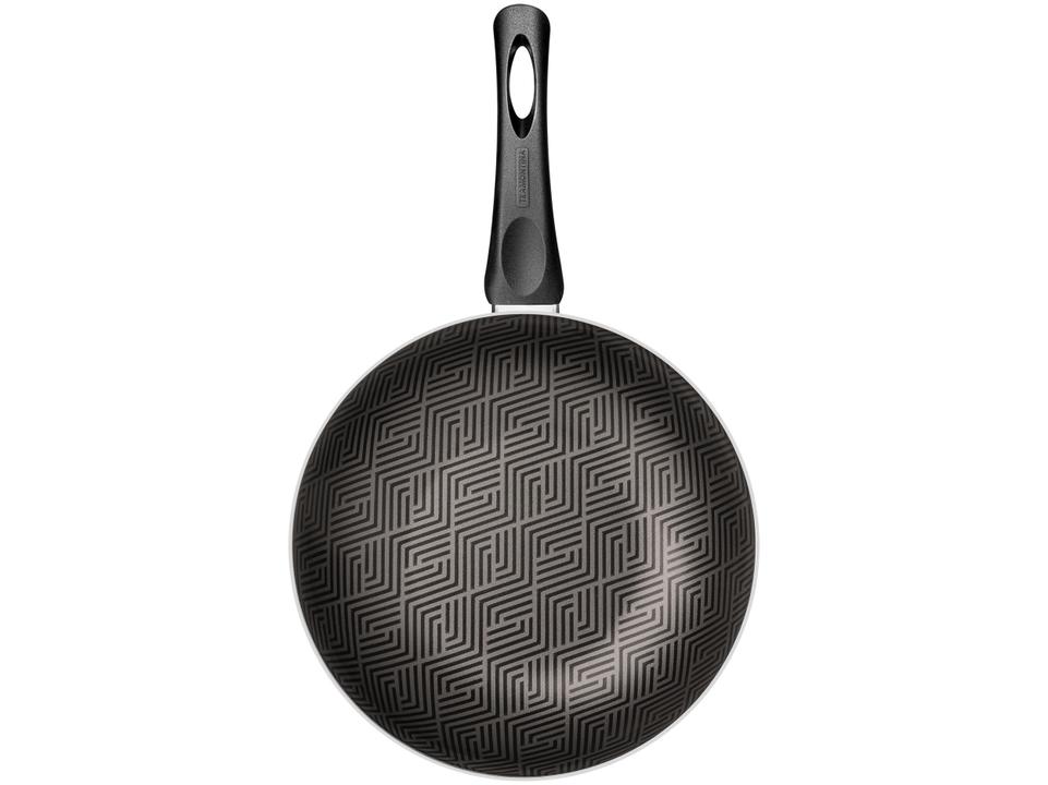 Frigideira Antiaderente Tramontina de Alumínio Funda Paris Chumbo 24cm - 2