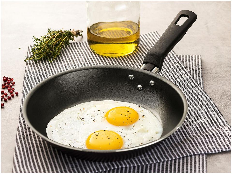 Frigideira Antiaderente Tramontina de Alumínio Loreto 20380016 Grafite 16cm - 1