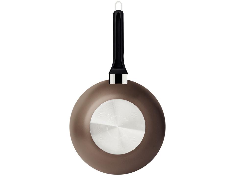 Frigideira Antiaderente Tramontina de Alumínio Milazzo Amêndoa 24cm - 3