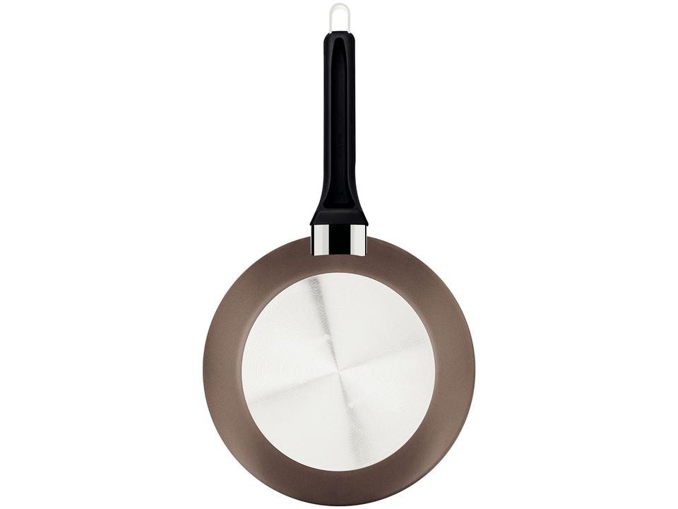 Frigideira Antiaderente Tramontina de Alumínio Milazzo Amêndoa 24cm - 3