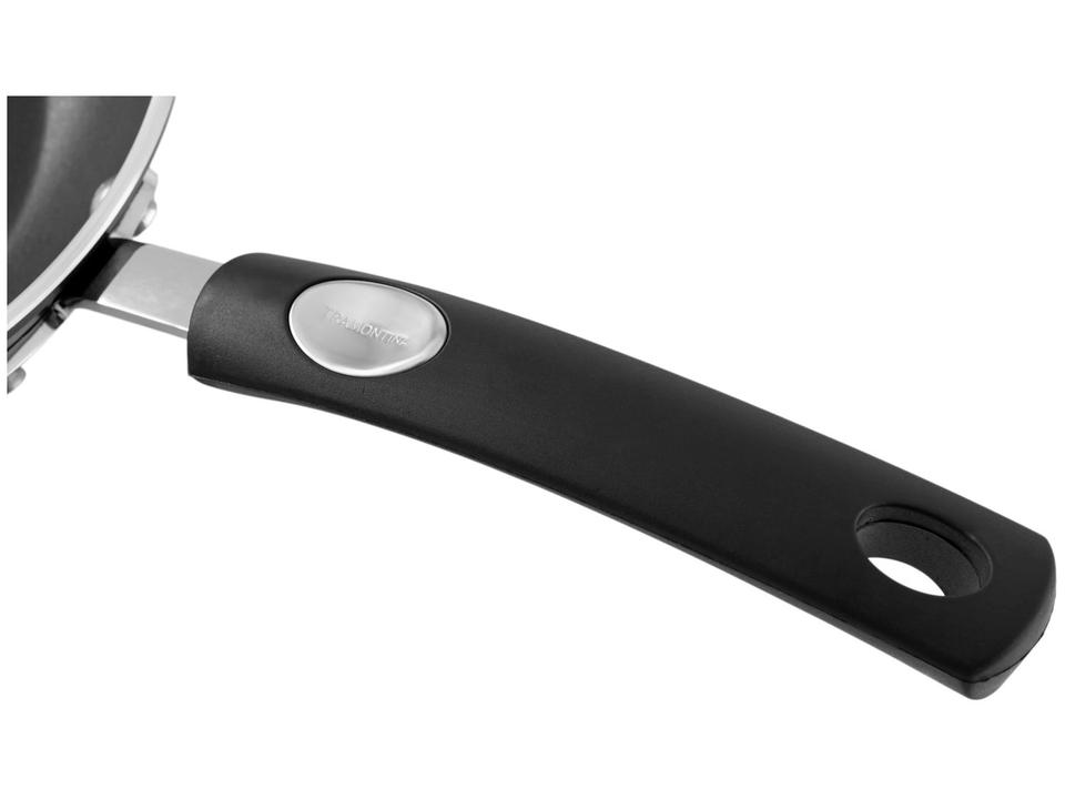 Frigideira Antiaderente Tramontina de Alumínio Mônaco Induction Preta 24cm - 3