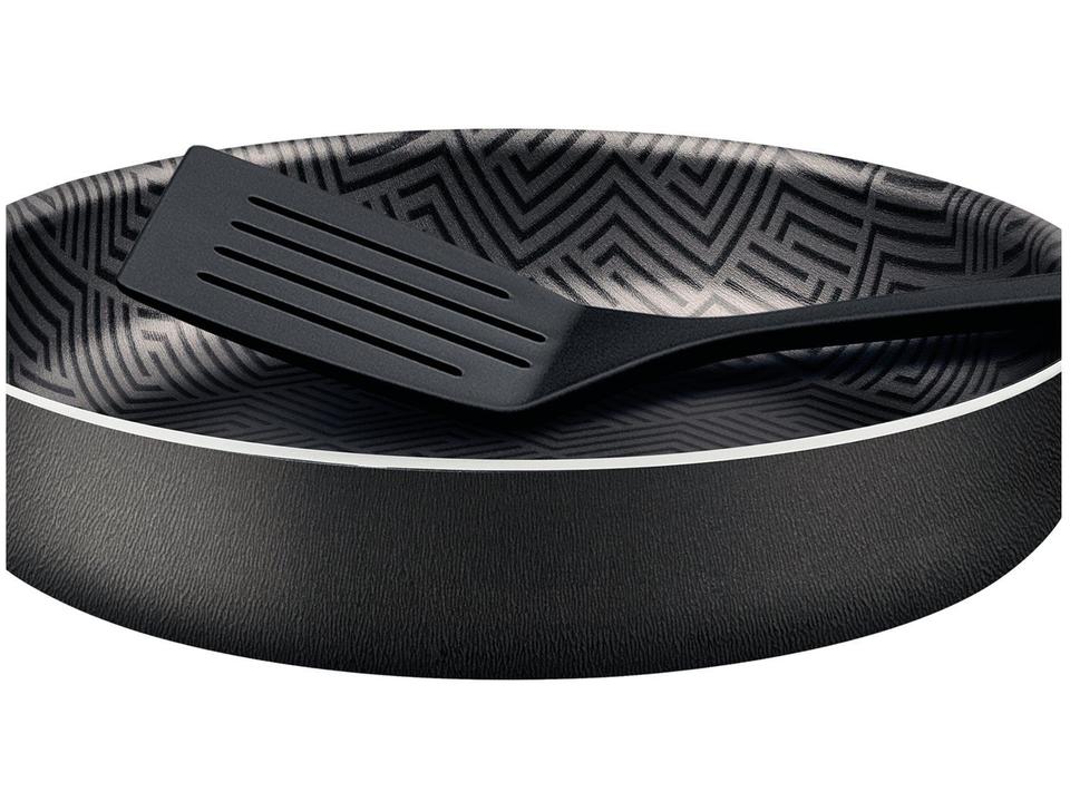 Frigideira Antiaderente Tramontina de Alumínio Paris Chumbo 22cm com Espátula - 2