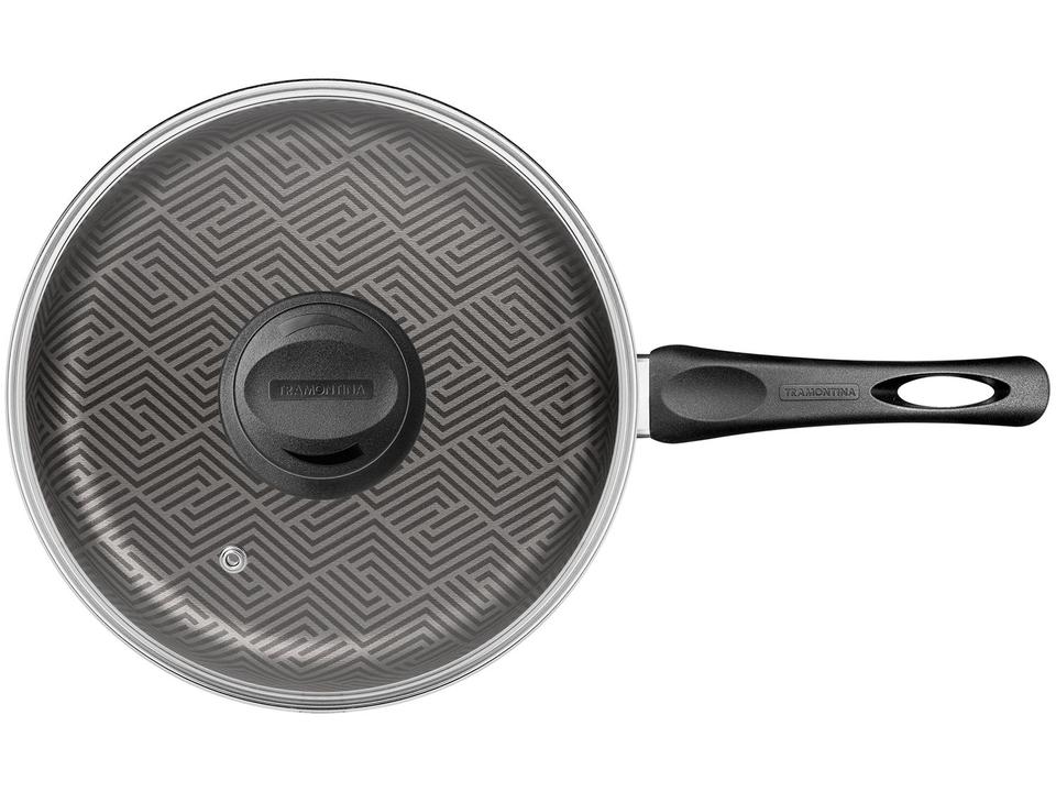 Frigideira Antiaderente Tramontina de Alumínio Paris Chumbo 24cm - 2