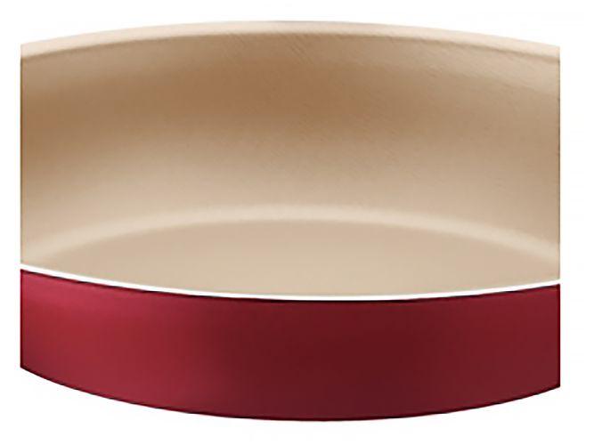 Frigideira Antiaderente Tramontina de Alumínio Turin 20260718 Vermelho 18cm - 3