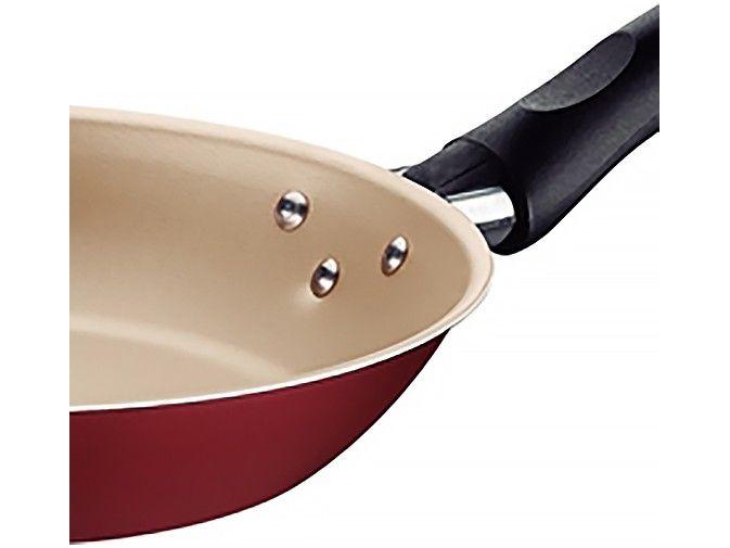 Frigideira Antiaderente Tramontina de Alumínio Turin 20260718 Vermelho 18cm - 4