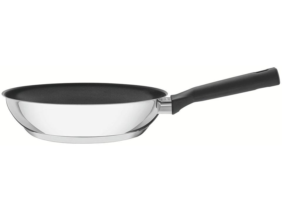 Frigideira Antiaderente Tramontina Inox Fundo Triplo Brava Baquelite 62195207 20cm - 3