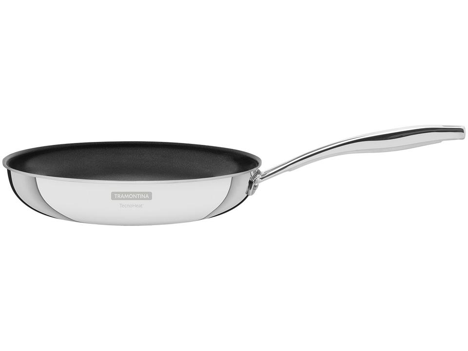 Frigideira Antiaderente Tramontina Inox Fundo Triplo Grano 62155207 20cm - 2