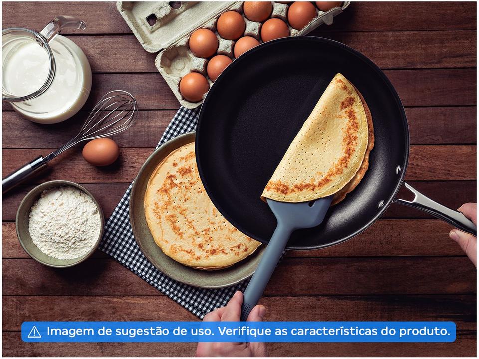 Frigideira Antiaderente Tramontina Inox Fundo Triplo Grano 62155307 30cm - 4