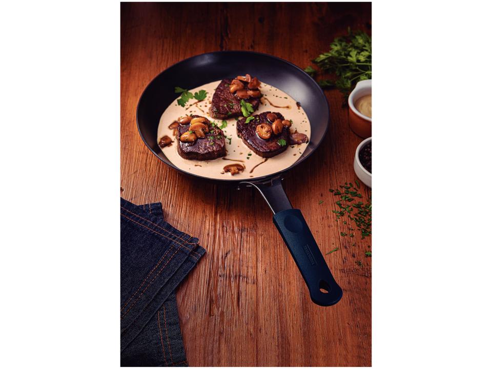 Frigideira Tramontina de Ferro Profissional Preta 22cm - 1