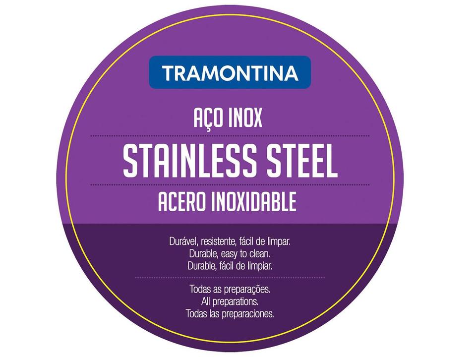 Frigideira Tramontina Fundo Triplo 20cm inox - Professional 62635/200 - 4