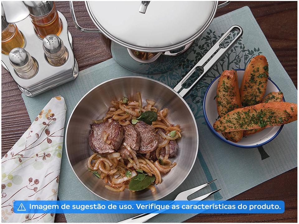 Frigideira Tramontina Inox Fundo Triplo Allegra 62666201 20cm - 11