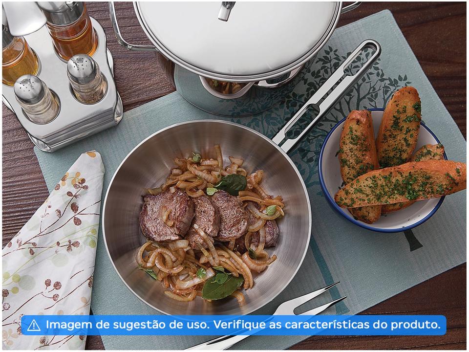 Frigideira Tramontina Inox Fundo Triplo Allegra 62666241 24cm - 11