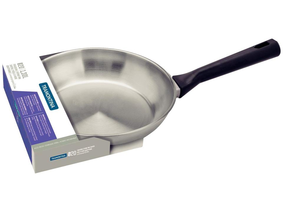 Frigideira Tramontina Inox Fundo Triplo Brava 20cm - 4