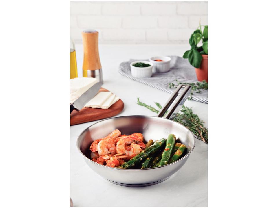 Frigideira Tramontina Inox Fundo Triplo Brava 62415240 24cm - 6