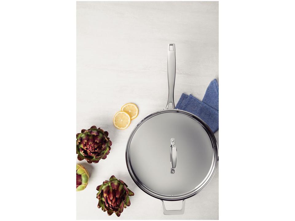 Frigideira Tramontina Inox Fundo Triplo Grano 62140300 30cm - 6