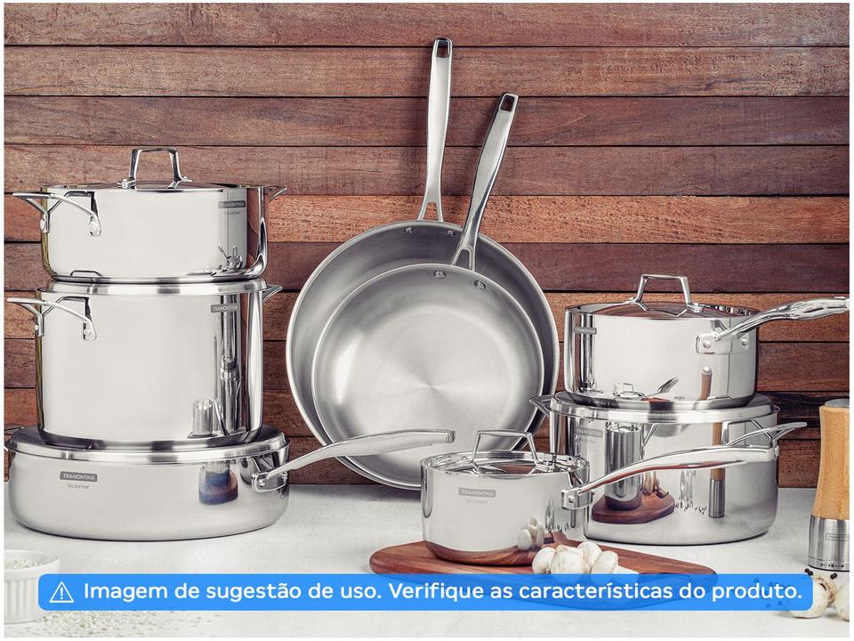Frigideira Tramontina Inox Fundo Triplo Grano 62140300 30cm - 3
