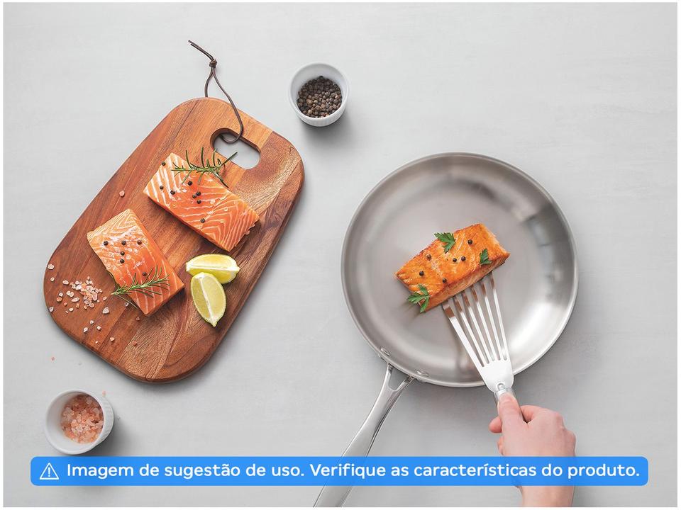 Frigideira Tramontina Inox Fundo Triplo Grano 62155 - 5