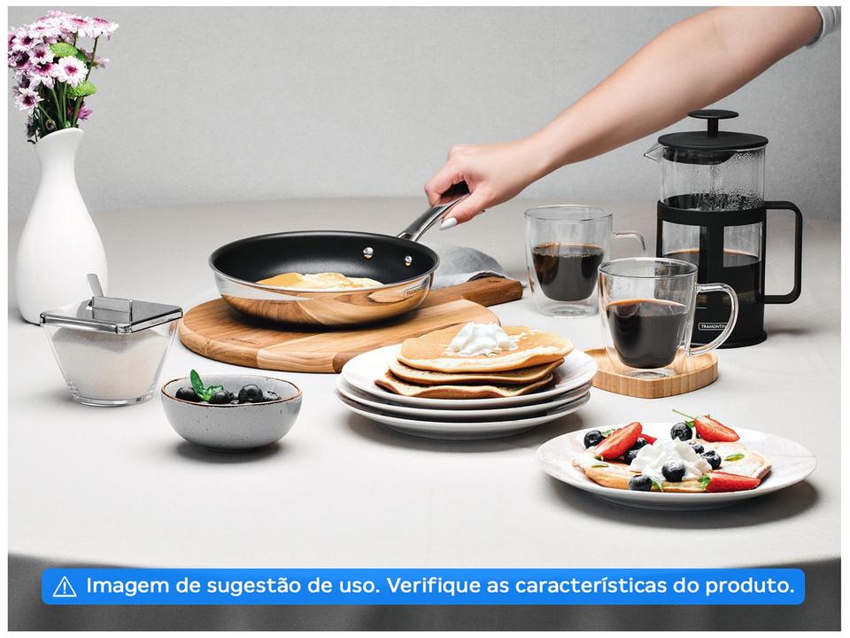 Frigideira Tramontina Inox Fundo Triplo Grano 62155267 26cm - 6